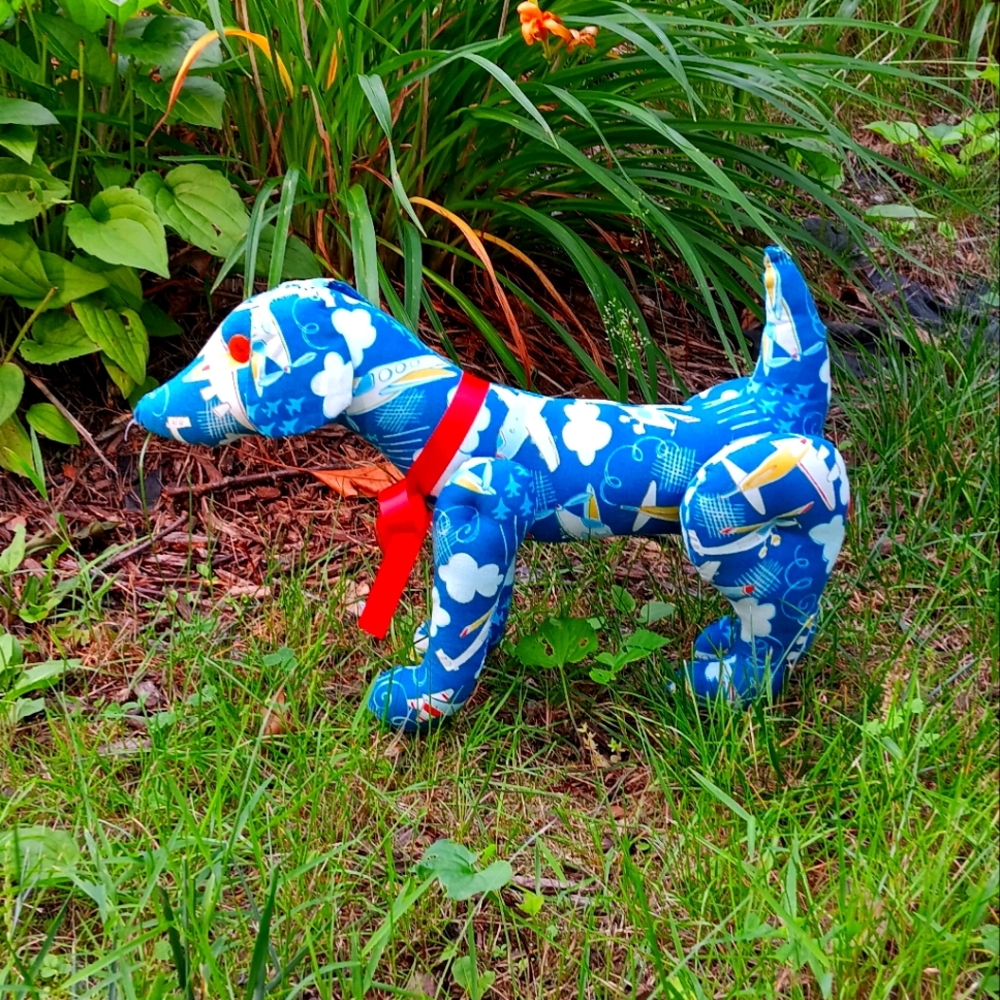 "Open Sky" Handmade Planes Dog